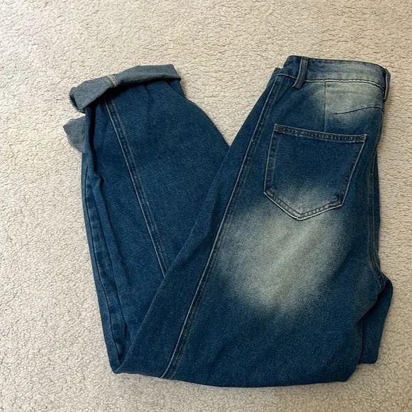 NEW Barrel Leg Denim Jean - Picture 6 of 6